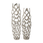 Arabella Handmade Aluminum Floor Vase - Image 5