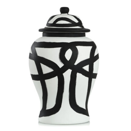 Arame Ceramic Jar - Chic Decora