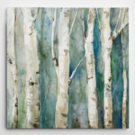 Arjwan " River Birch II " by Carol Robinson Painting Print