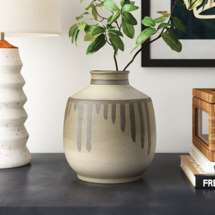 Arletta Terracotta Table Vase - Chic Decora