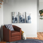 Artiola " Indigo Field " 3 - Pieces