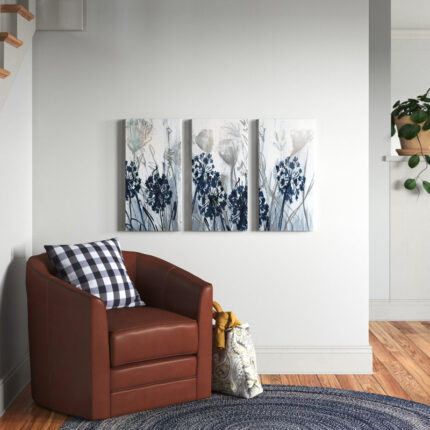 Artiola ” Indigo Field ” 3 – Pieces - Chic Decora