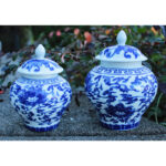 Ashar Handmade Porcelain China Decorative Urns & Jars - Image 7