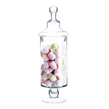 Ashcroft Glass Apothecary Jar - Chic Decora