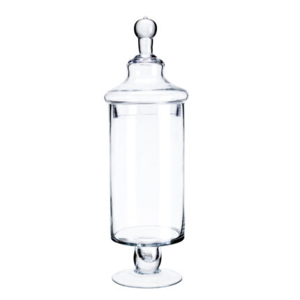 Ashcroft Glass Apothecary Jar - Chic Decora
