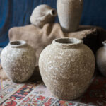 Auman Handmade Cement Decorative Urns & Jars - Image 3