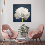 Barroso " Floral And Botanical Pretty View, Modern & Contemporary White " by Oliver Gal - Image 6