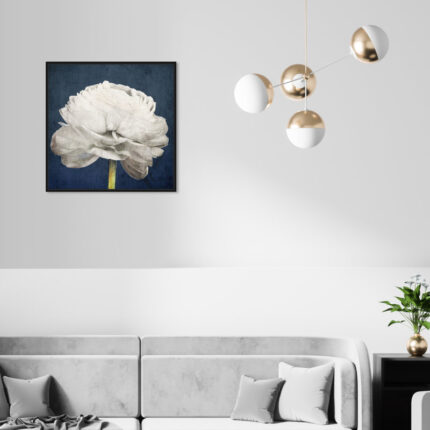 Barroso ” Floral And Botanical Pretty View, Modern & Contemporary White ” by Oliver Gal - Chic Decora