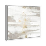 Bart " Abstract Sun And Rain, Modern & Contemporary White " - Image 6