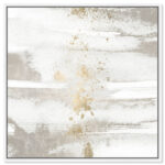 Bart " Abstract Sun And Rain, Modern & Contemporary White " - Image 7