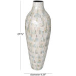 Basnett Handmade Mother Of Pearl Table Vase - Image 4