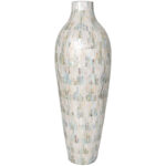 Basnett Handmade Mother Of Pearl Table Vase - Image 5