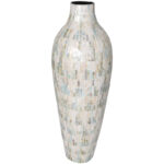 Basnett Handmade Mother Of Pearl Table Vase - Image 7