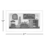 Bath House Framed Wall Art for Living Room, Home Wall Décor by Pam Britton - Image 5