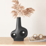 Batur Charcoal Modern Vase