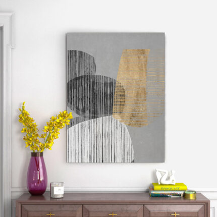 Baughman ” Adjacent Shapes II “ - Chic Decora