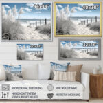 Beach Seascape Dreams Path II - Coastal Beach Wall Art For Living Room - Image 5