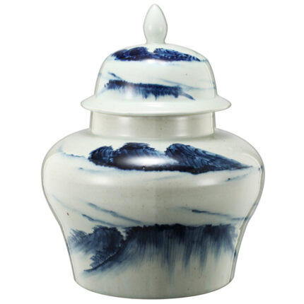 Beaconsfield Ceramic Ginger Jar - Chic Decora