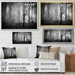 Beautiful Forest Morning Panorama - Print - Image 3