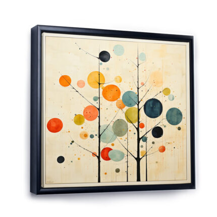 Beige Mid Century Minimalist Masterpiece – Minimalism Wall Art - Chic Decora