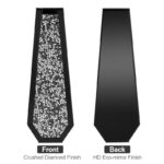 Black Extra Tall Floor Vase Decorative Modern Handmade 30''H (Set of 2) - Image 5