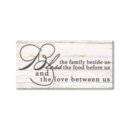 Blessing by Olivia Rose – Wrapped Canvas Textual Art - Chic Decora