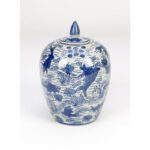 Bliss 9'' Porcelain Ginger Jar