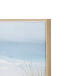 Blue Coastal - Floater Frame Painting Print on Canvas - Image 3