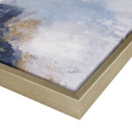 Blue Drift Abstract 5-piece Framed Canvas Gallery Wall Art Set - Image 7