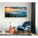 Blue Ridge Mountains Extra Large Panoramic Travel Posterr or Canvaser - Image 5