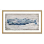Brannen Blue Whale - Picture Frame Print - Image 2