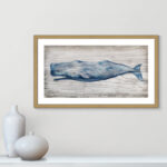 Brannen Blue Whale - Picture Frame Print - Image 4