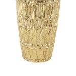 Braseby Metal Tall Decorative Gold Vase with Grooved Patterns Set - Image 5