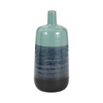 Brittnay Modern Ceramic and Stoneware Vase with Tapered Neck - Sleek Handmade Decorative Accent with Textured Gradient Design - Image 6