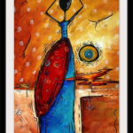 Brodney " African Queen " by Megan Duncanson