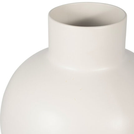 Bronsyn Neutral Round Modern Ceramic Bubble Vase - Chic Decora