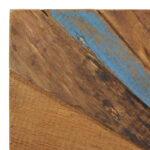 Brown Teak Wood Handmade Radial Starburst Wall Decor 39" x 1" x 18" - Image 8