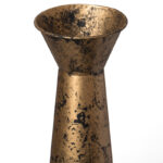 Brushed Paint Unique Straight Vase Design Metal Decorative Floor Vase, Flower Holder - Image 3