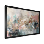 Brushstroke Abstract Painting I - Abstract Collages Large Wall Art - Image 2