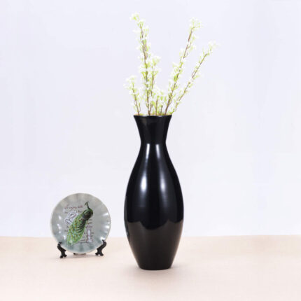 Burkholder Handmade Wood Floor Vase - Chic Decora