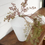 Buttercream Glass Table Vase