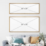 Butterfly Illusion Moody Vintage Modern Rustic Artwork - Extra Large Framed Wall Art Canvas Print - Image 3