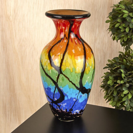 Caera Handmade Glass Table Vase - Chic Decora