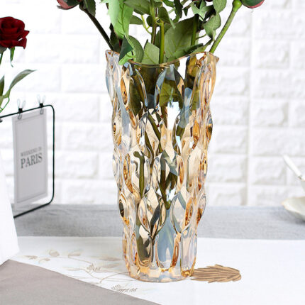 Caledian Handmade Glass Table Vase - Chic Decora