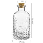 Camoya Glass Decorative Bottle (Set of 6) - Image 4