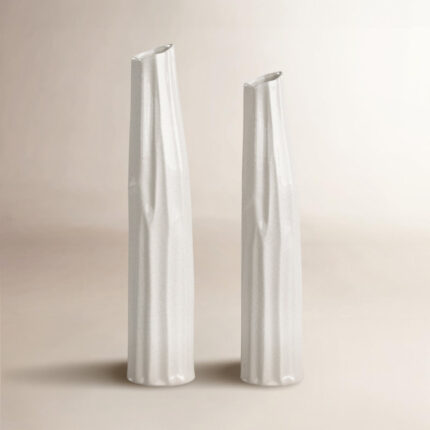 Canwick Ceramic Floor Vase - Chic Decora