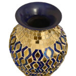 Casiodoro Handmade Metal Floor Vase - Image 5