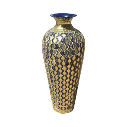 Casiodoro Handmade Metal Floor Vase - Chic Decora