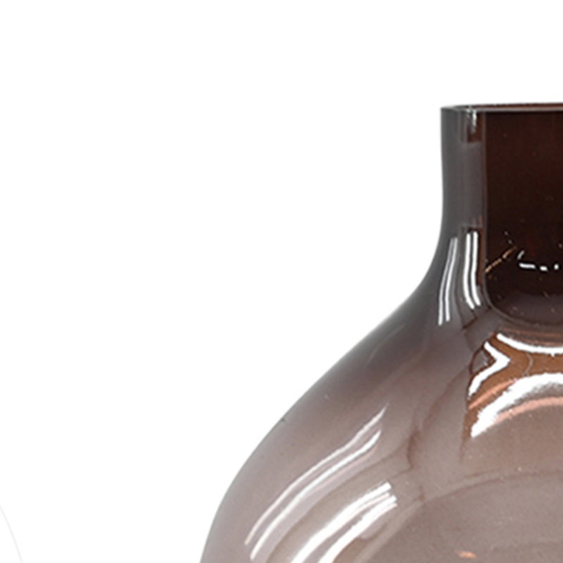 Caspian Tapered 7.5″ Handblown Glass Vase - Chic Decora