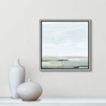 Catrena Pure Stillness - Floater Frame Painting Print on Canvas